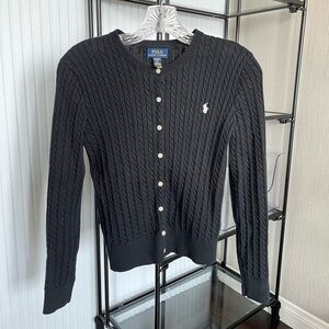 Polo Ralph Lauren Girls Cable Knit Cardigan